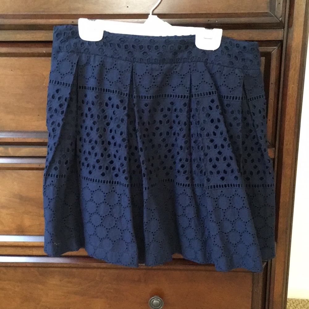 Banana Republic navy skirt